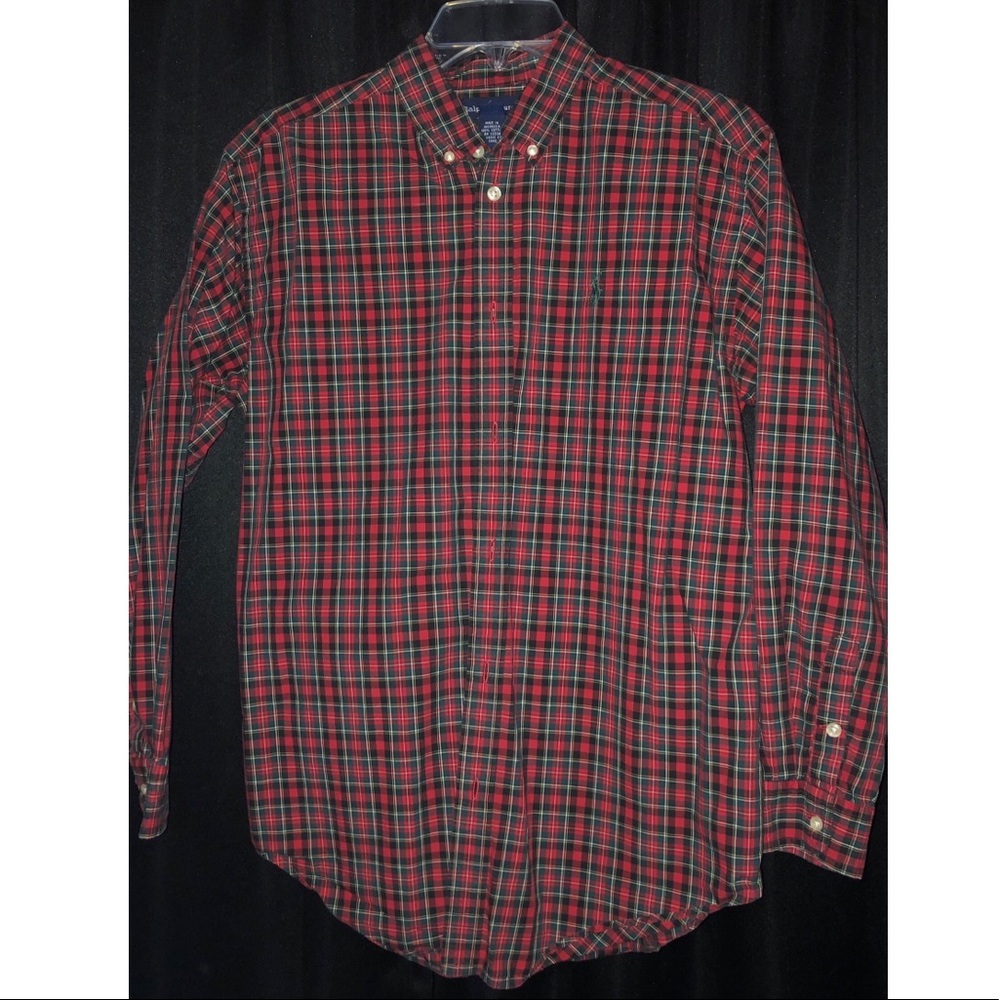 Ralph Lauren polo plaid button down